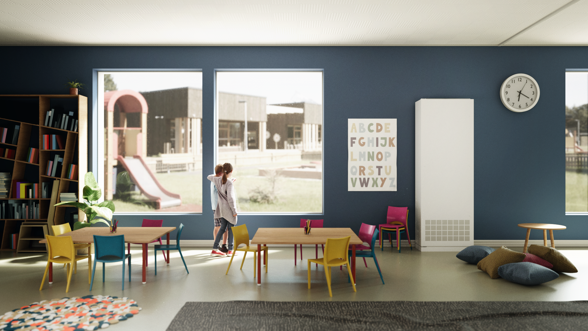 Lüftungsgeräten
Bodenstehende